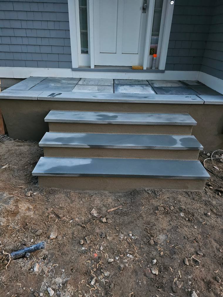 Bluestone Entry Steps — Chunchy's Contracting Corp, Westchester County, NY