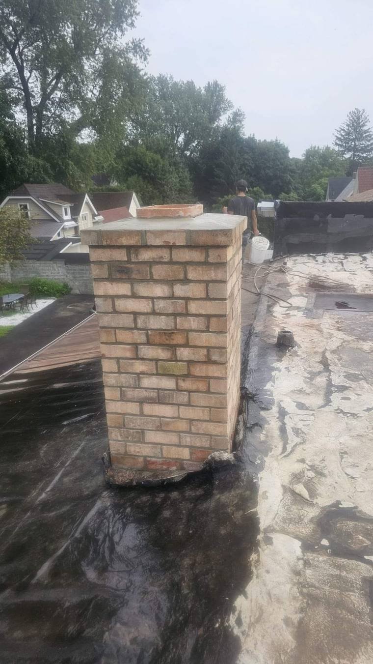 Chimney rebuild, Westchester County, NY