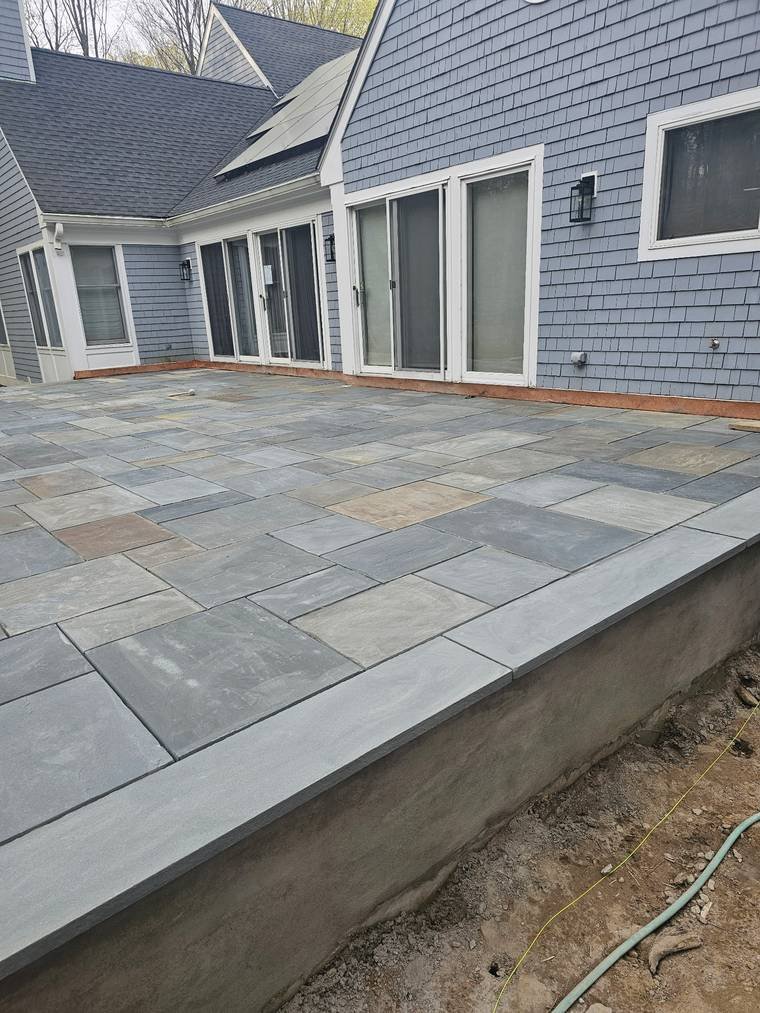 Bluestone Patio Installation — Chunchy's Contracting Corp, Westchester County, NY