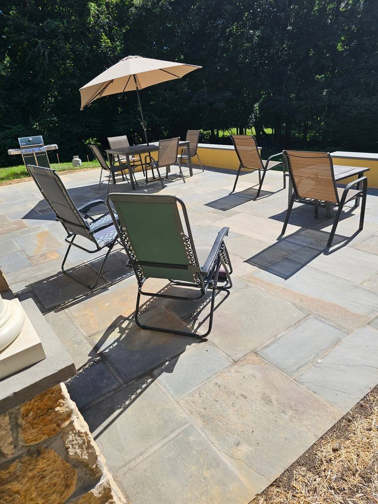 Bluestone Patio Seating Area — Chunchy's Contracting Corp, Westchester County, NY
